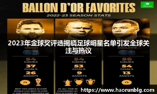 2023年金球奖评选揭晓足球明星名单引发全球关注与热议
